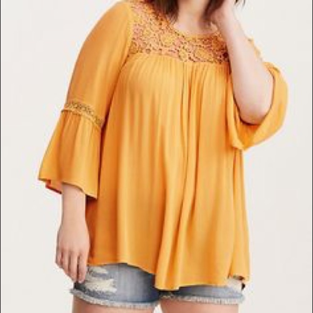 Torrid Yellow Top